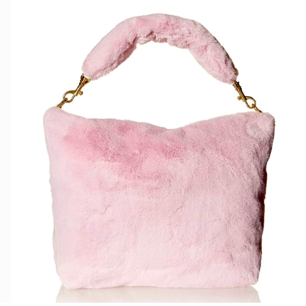 UGG Pink Faux Fur Mini Bag